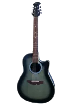 Steel electro-acoustic guitar